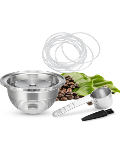 Cápsula de Café Reutilizable HAILASRE 150ml Acero Inoxidable