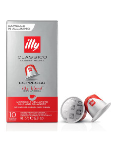 Cápsulas de Café Illy Tostado Classico 10 Unidades Nespresso