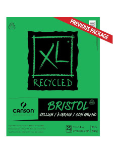 Bloc de Bristol Reciclado Canson XL 11x14" 25 Hojas 2