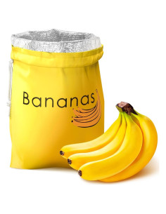 Bolsa Reutilizable para Plátanos Amarilla - 35.1x27.9 cm