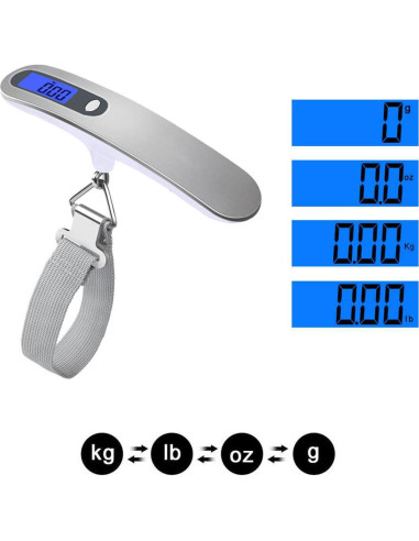 Balanza de Equipaje Digital TXY 50kg Alta Precisión LCD