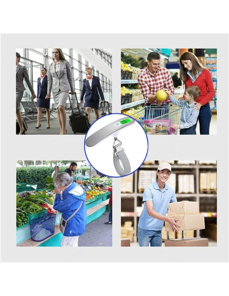 Balanza de Equipaje Digital TXY 50kg Alta Precisión LCD