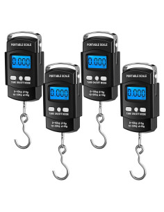 Balanza Digital Colgante Hoteam 50kg con Cinta Métrica