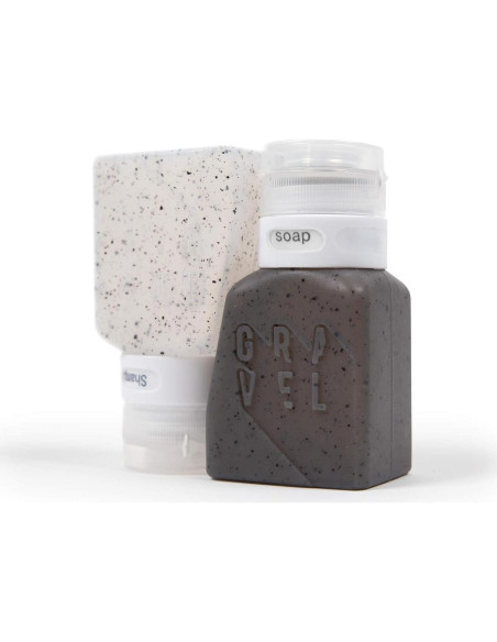 Botellas de Viaje Gravel 89ml Aprobadas por la TSA - 4 Pack Botellas de Viaje Gravel 89ml Aprobadas por la TSA - 4 Pack