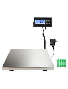 Balanza Postal Digital Charmline 299.37kg Acero Inoxidable 38.1x30.5cm