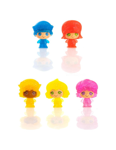 Conjunto de Figuras Micro Cheebee Berry Besties TLS Toy 5 Pzs