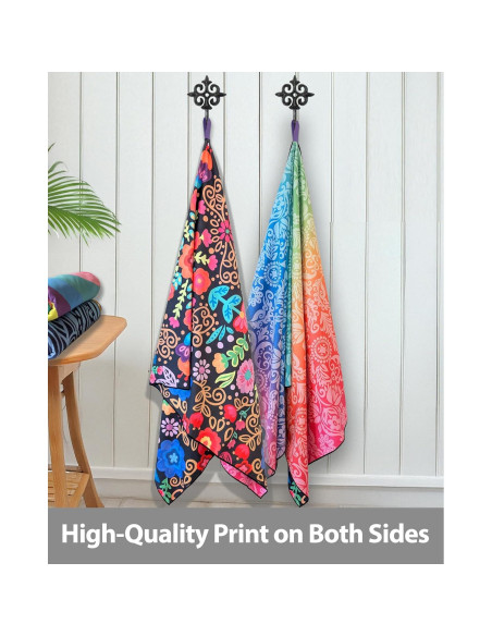 Toalla de Playa Microfibra MintiMango XL 180x81 cm Secado Rápido