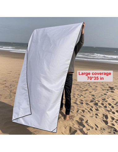 Toalla de Baño Magnética GUAIZHUREN 190.5x76.2 cm Secado Rápido