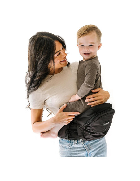 Portabebés Tushbaby Negro - Soporte Ergonómico 0-3 Años