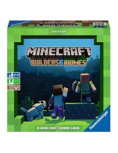 Juego de Mesa Ravensburger Minecraft: Constructores y Biomas - 2-4 Jugadores, 10+ Años
