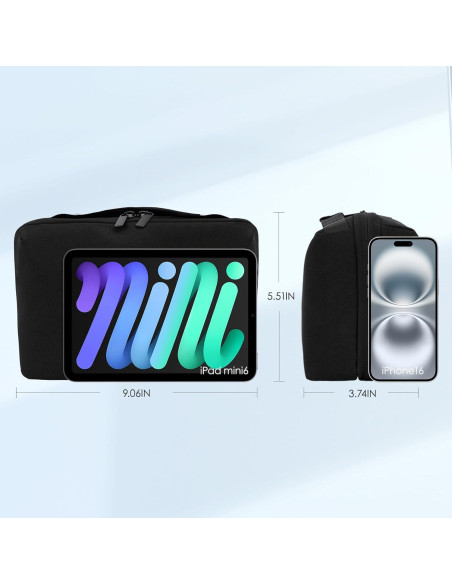 Organizador Electrónico LENTION M378, Estuche Impermeable 23x9.5cm Organizador Electrónico LENTION M378, Estuche Impermeable 23x9.5cm