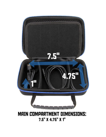 Estuche Organizador de Electrónicos CASEMATIX EVA-BL8 21.6x14x7.6cm