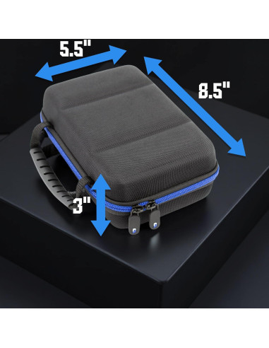 Estuche Organizador de Electrónicos CASEMATIX EVA-BL8 21.6x14x7.6cm