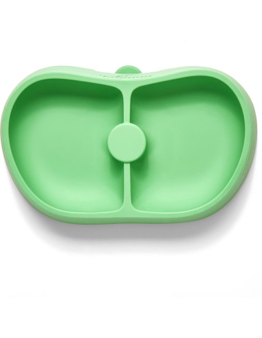 Tazón de Silicona Nummy con Ventosa Oculta - Verde 325ml