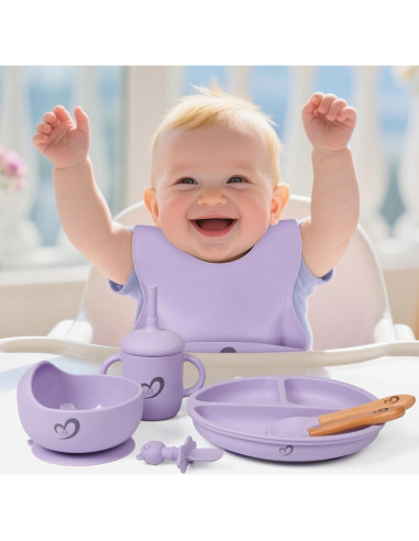 Set de Alimentación para Bebés CZ MURPHY - 13 Piezas Silicona