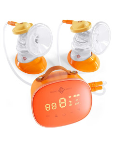 Extractor de Leche Eléctrico Doble Moxi | Inalámbrico y Silencioso