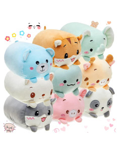 18 Juguetes de Peluche Animales Leitee 20 cm Suaves y Lindos