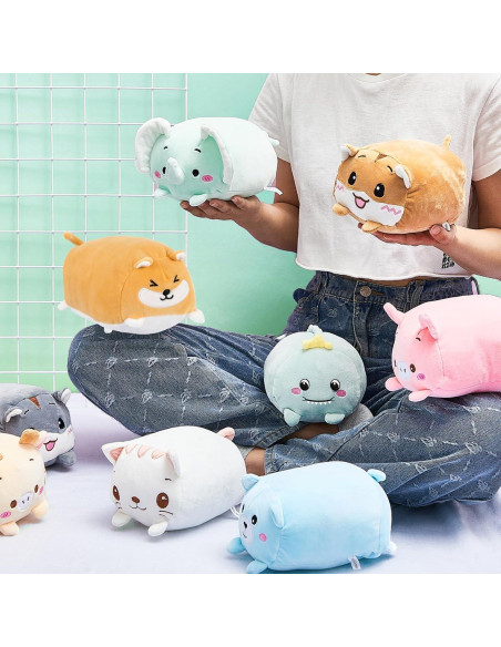 18 Juguetes de Peluche Animales Leitee 20 cm Suaves y Lindos