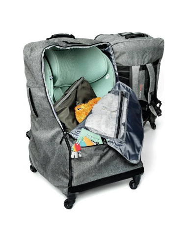 Bolsa de Viaje para Asiento de Auto The Little Stork AerCas 3 en 1