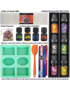 Kit de Fabricación de Jabón ZenseMe - 0.68 kg Leche de Cabra 2