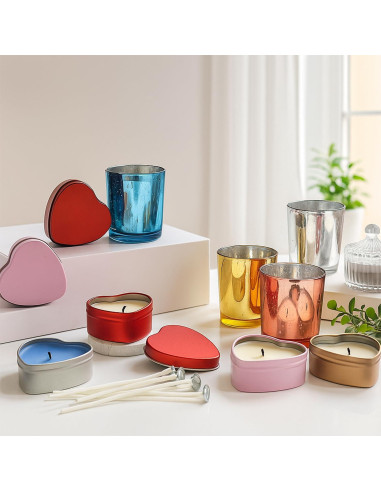 Kit de Fabricación de Velas Ksedcon 1kg con Olla Eléctrica