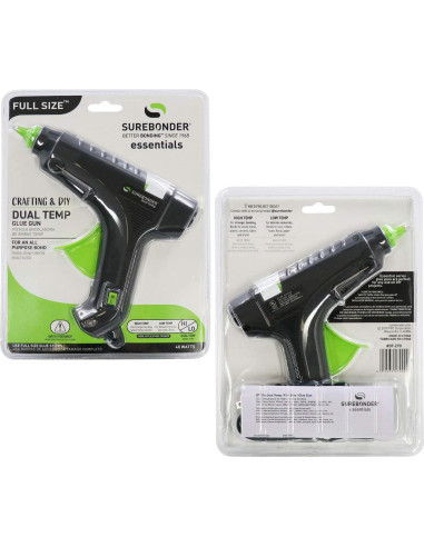 Pistola de Pegamento Caliente Surebonder DT-270 40W Doble Temperatura