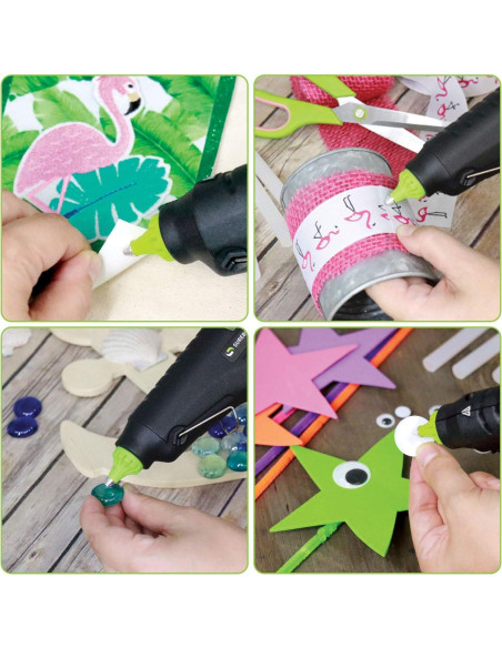 Pistola de Pegamento Caliente Surebonder DT-270 40W Doble Temperatura