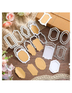 Troqueles de Corte de Metal Jinei 12 Pcs para Scrapbooking