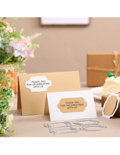 Troqueles de Corte de Metal Jinei 12 Pcs para Scrapbooking 2