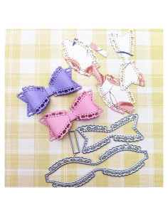 Troqueles de Corte en Metal Pajarita Navideña Kashoer - Scrapbooking