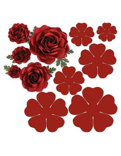 Troqueles de Scrapbooking en Forma de Flor Kashoer - Metal