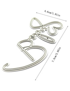 Troqueles de Corte de Metal Galepromot para Manualidades Plumas 2