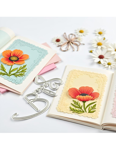 Troqueles de Corte de Metal Galepromot para Manualidades Plumas