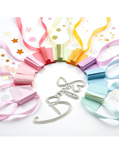 Troqueles de Corte de Metal Galepromot para Manualidades Plumas