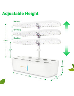 Kit de Cultivo Hidropónico Interior Cityfarmer 12 Cápsulas LED 2