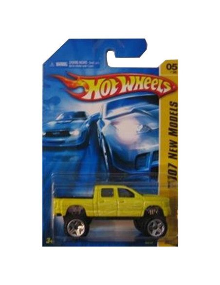 Hot Wheels Dodge Ram 1500 2007 Escala 1:64 Metal Amarillo