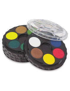 Rueda de Pintura Acuarela Opaca Koh-I-Noor 24 Colores 2.22 cm
