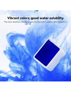 Juego de Acuarelas Paul Rubens 12 Colores Vibrantes Portátil 2