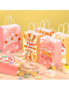 Bolsas de Regalo de Papel Glenmal 24 Pcs Groovy 21x15x8cm 2