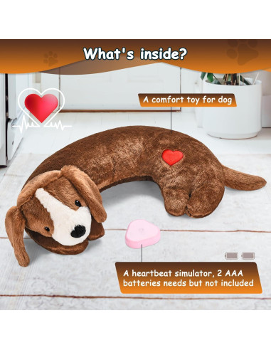 Juguete de Peluche con Latido Moropaky para Perros 22.8x21.9cm