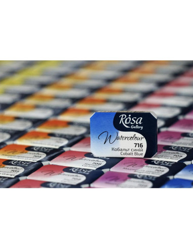 Set de 24 Pinturas Acuarela Rosa Gallery - Colores Vibrantes