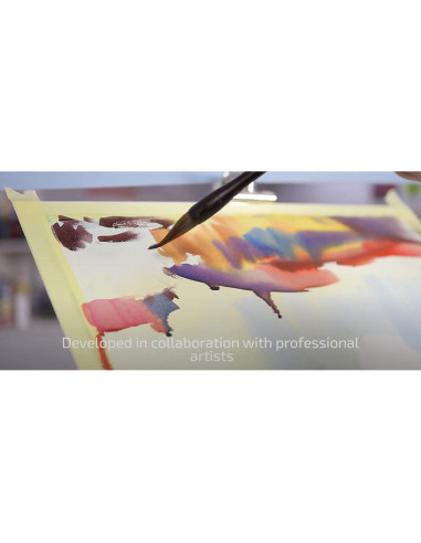 Set de 24 Pinturas Acuarela Rosa Gallery - Colores Vibrantes