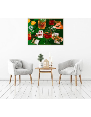 Kit de Pintura por Números Enmarcado MIRCVSH 30x40 cm