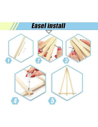 Kit de Pintura por Números Enmarcado MIRCVSH 30x40 cm