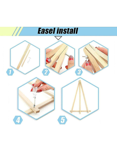 Kit de Pintura por Números Enmarcado MIRCVSH 30x40 cm