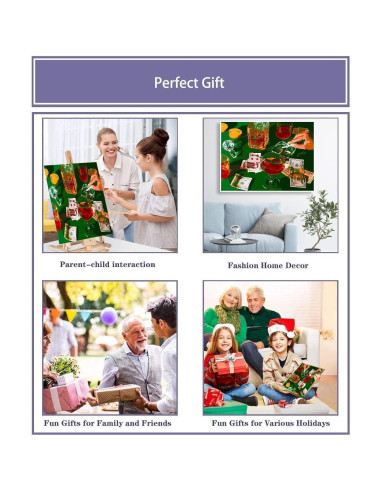 Kit de Pintura por Números Enmarcado MIRCVSH 30x40 cm