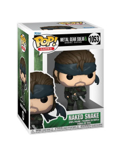 Figura Funko Pop Naked Solid Snake - Metal Gear Solid - 10.5 cm