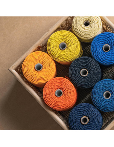 Cuerda de Macramé Nook Theory 3mm 200m Algodón Avena