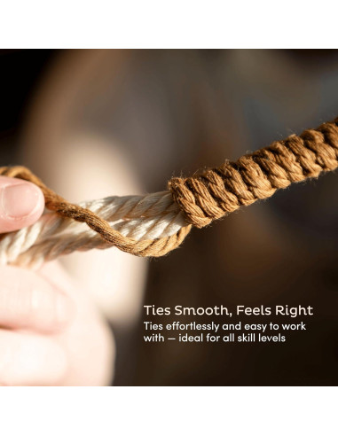 Cuerda de Macramé Nook Theory 3mm 200m Algodón Avena