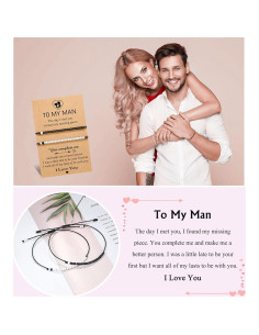 Pulsera Promesa de Meñique UNGENT para Parejas - Nylon Ajustable 2